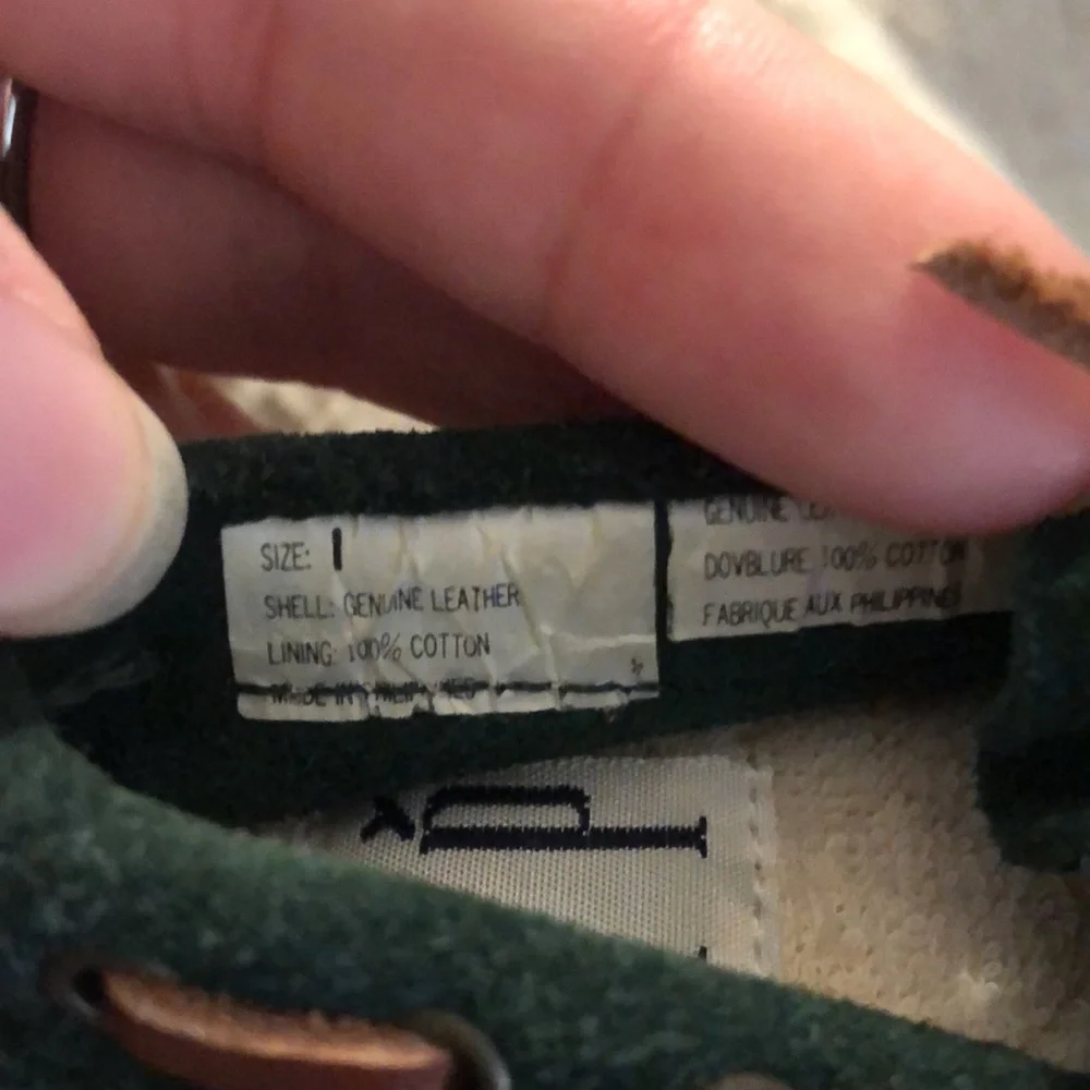 🎉4 for $20 Vintage 100% Leather Baby Gap Moccasins, size 1